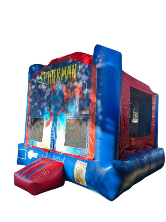 Spider Man Character Bounce House